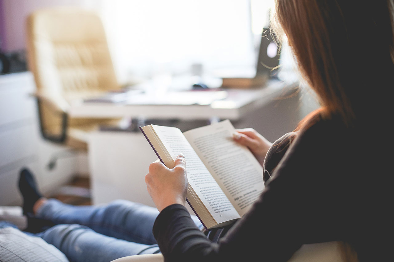 Relaxing with the Book